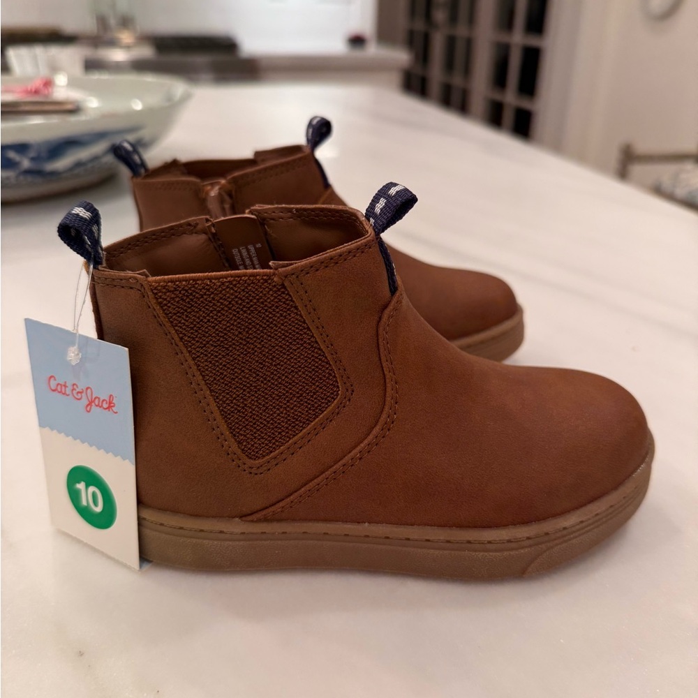 Cat & Jack Tan Kids Boots